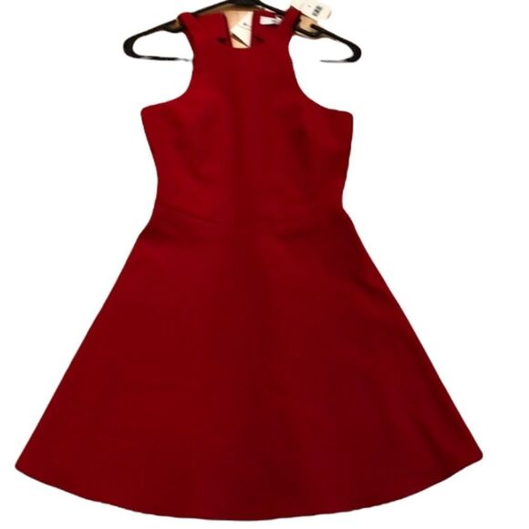 LIKELY BEAUTIFUL RED DRESS. Size 4. - Picture 1 of 3